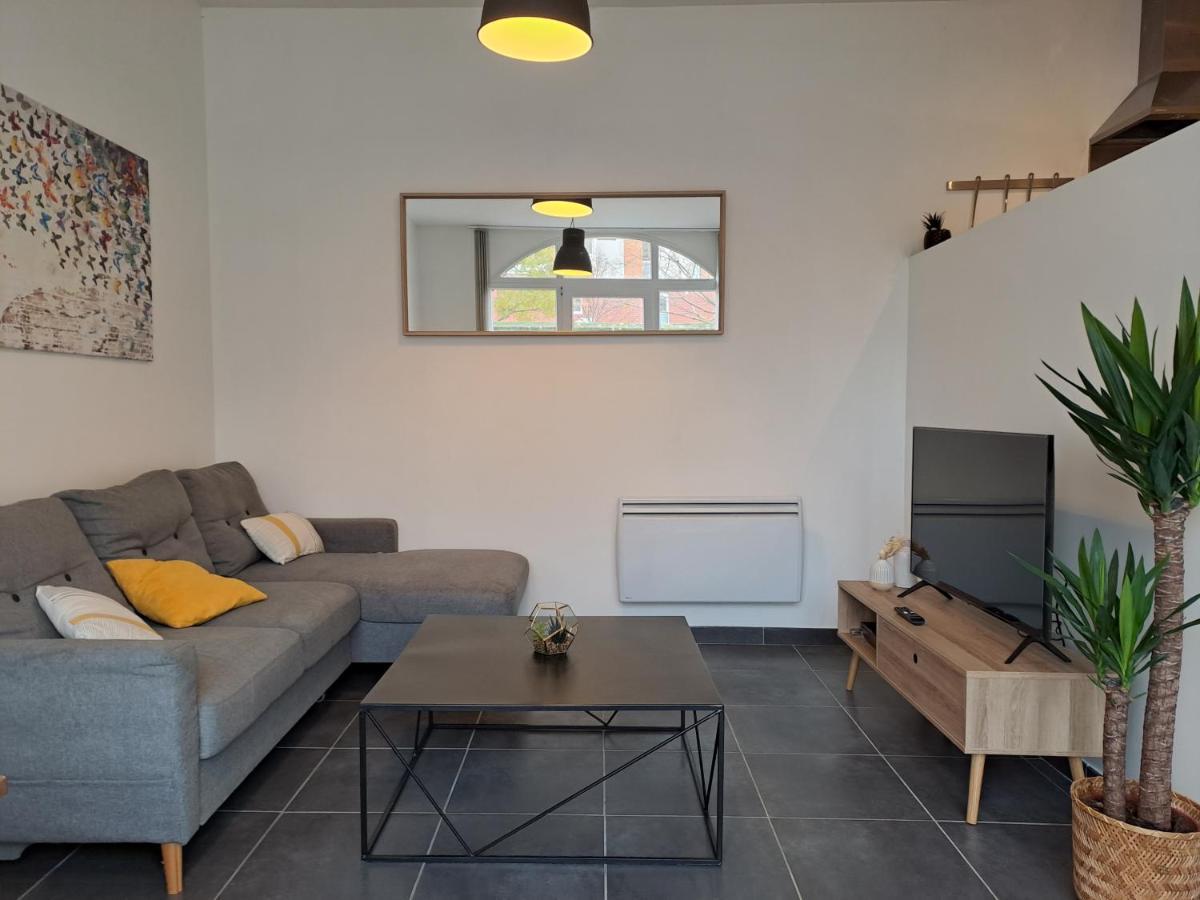 Bel Appartement Grande Terrasse Avec Parking A Dijon Exterior foto